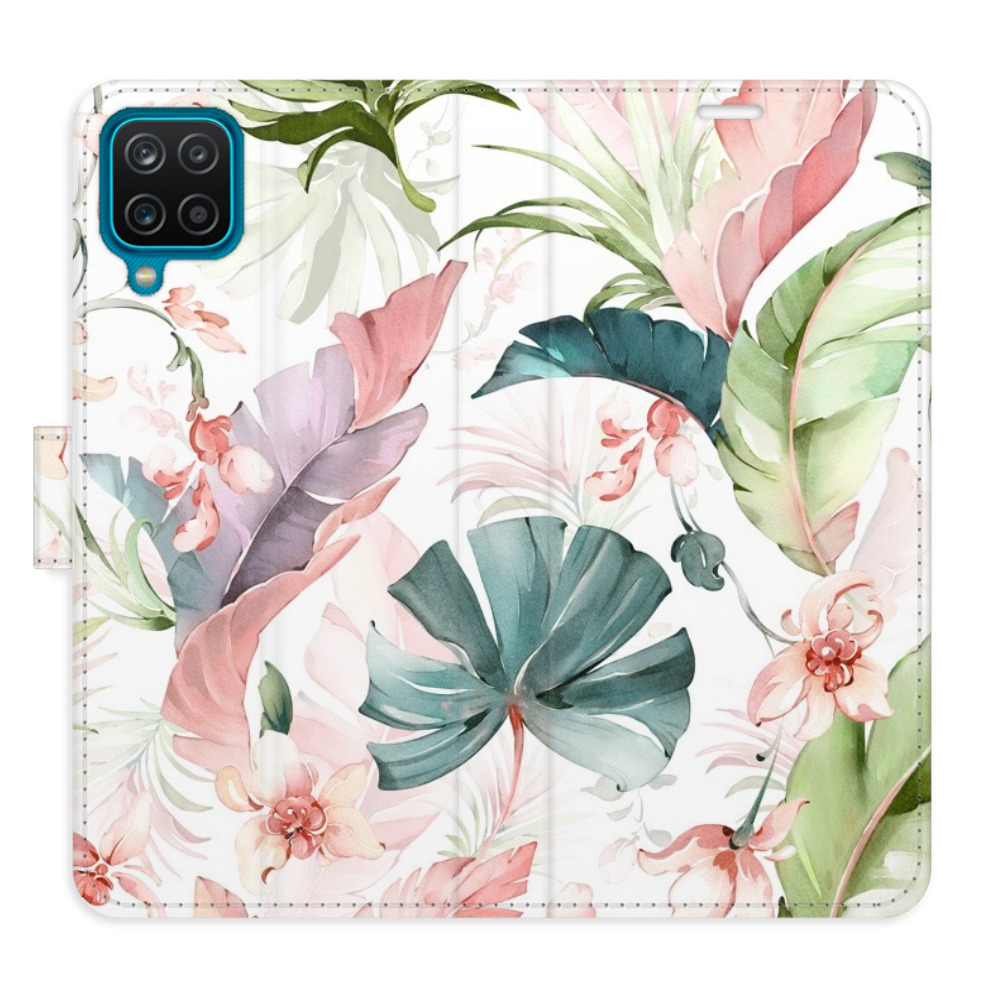 Flipové puzdro iSaprio - Flower Pattern 07 - Samsung Galaxy A12