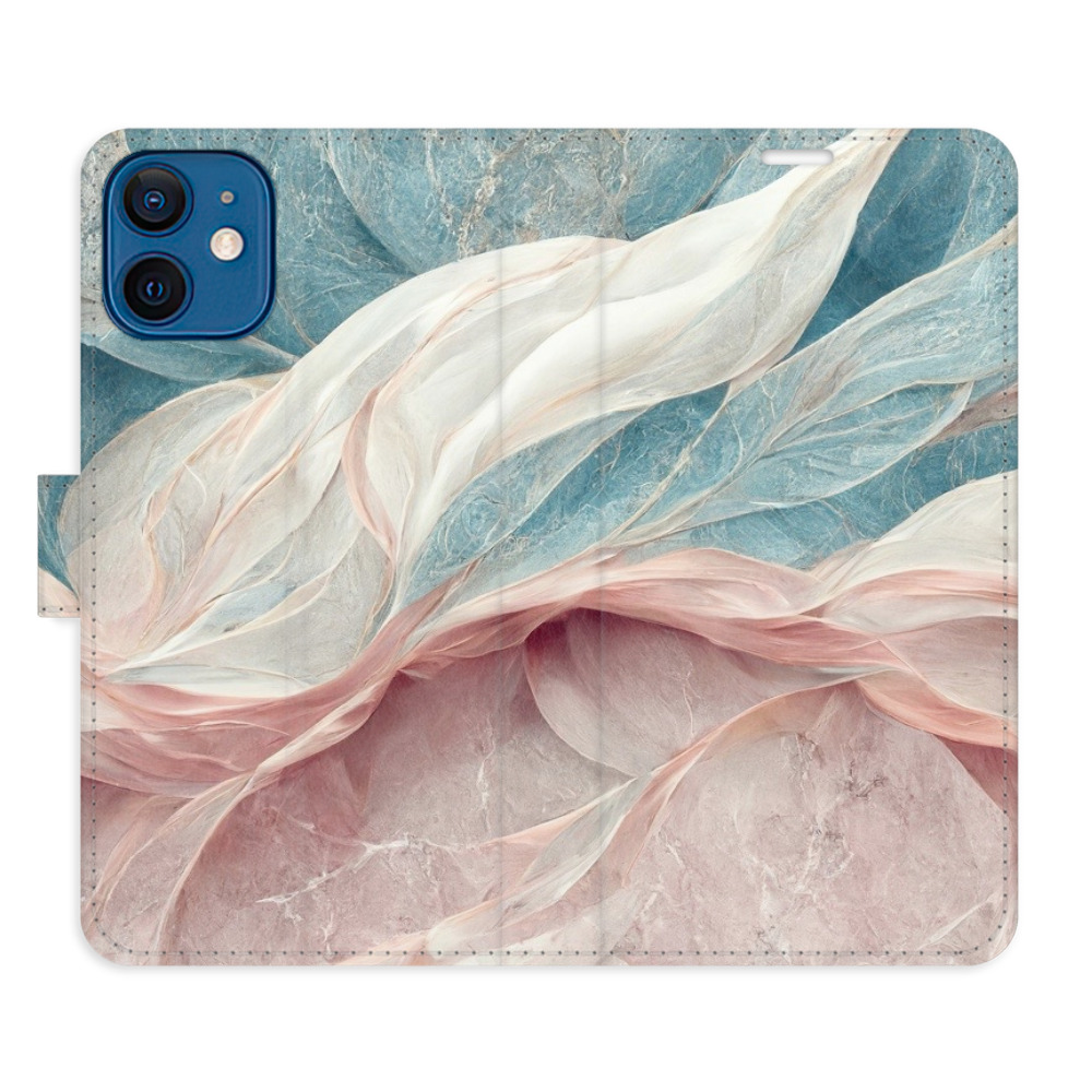 Flipové puzdro iSaprio - Old Leaves 03 - iPhone 12 mini