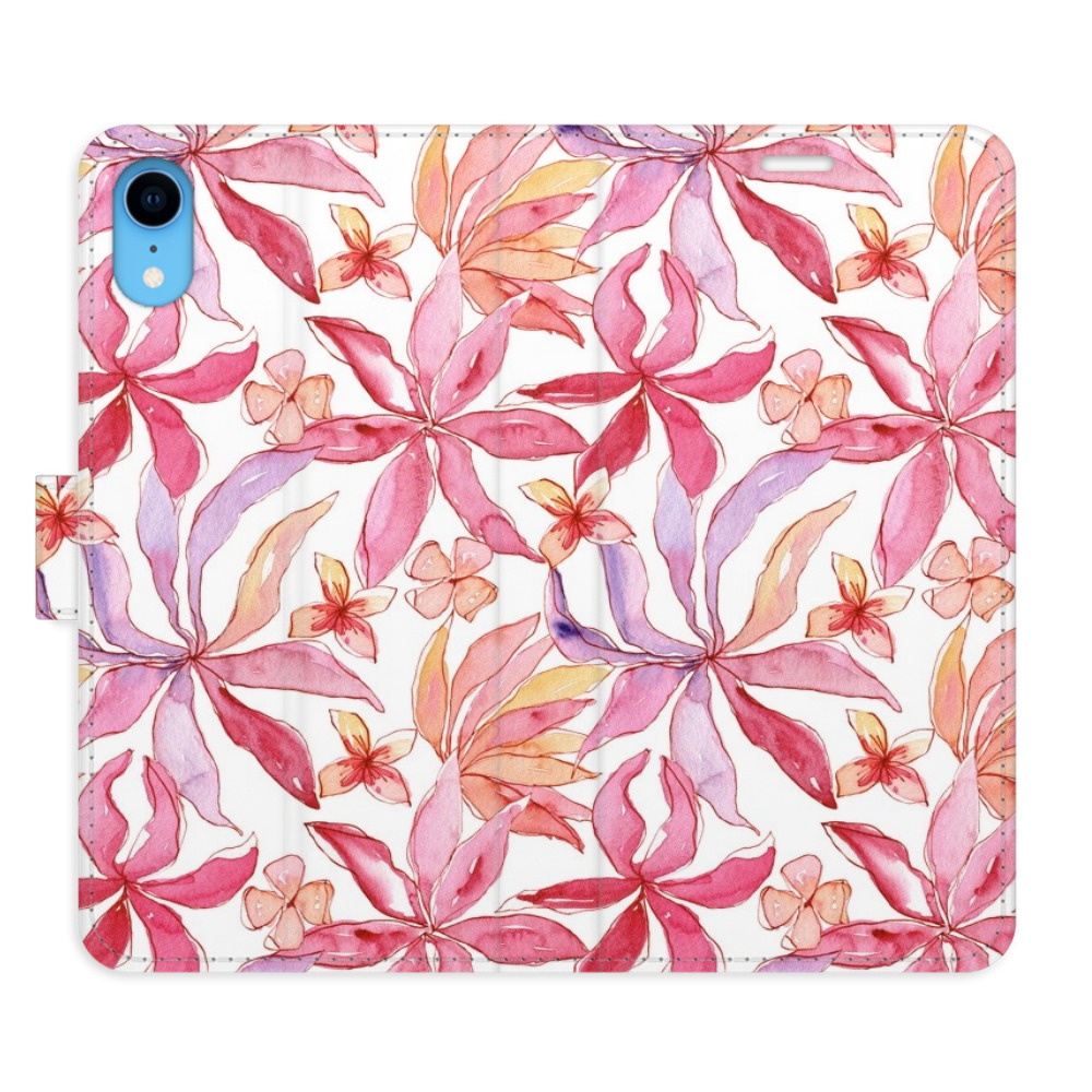 Flipové puzdro iSaprio - Flower Pattern 10 - iPhone XR