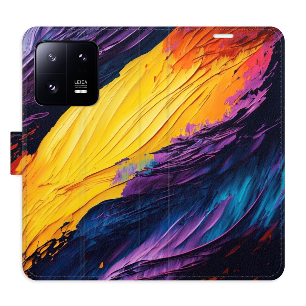 Flipové puzdro iSaprio - Fire Paint - Xiaomi 13 Pro