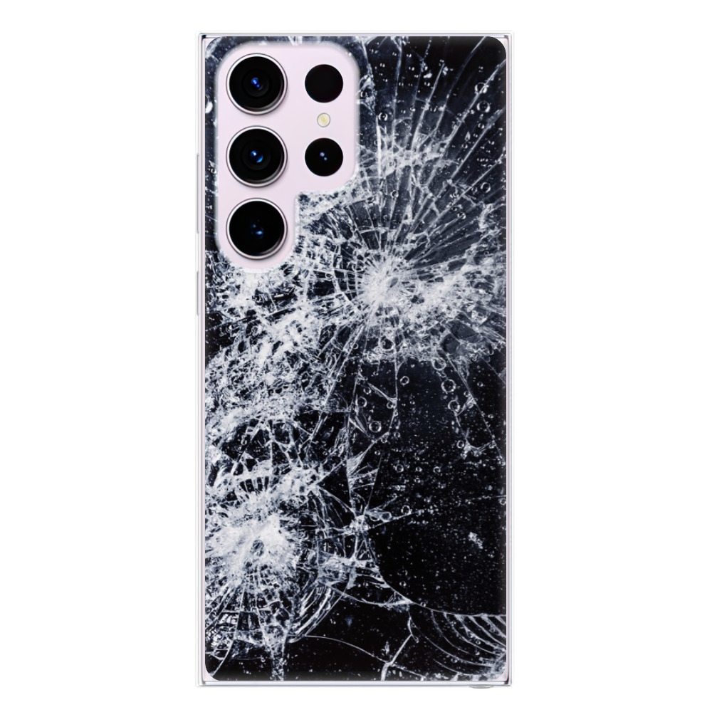 Odolné silikónové puzdro iSaprio - Cracked - Samsung Galaxy S23 Ultra