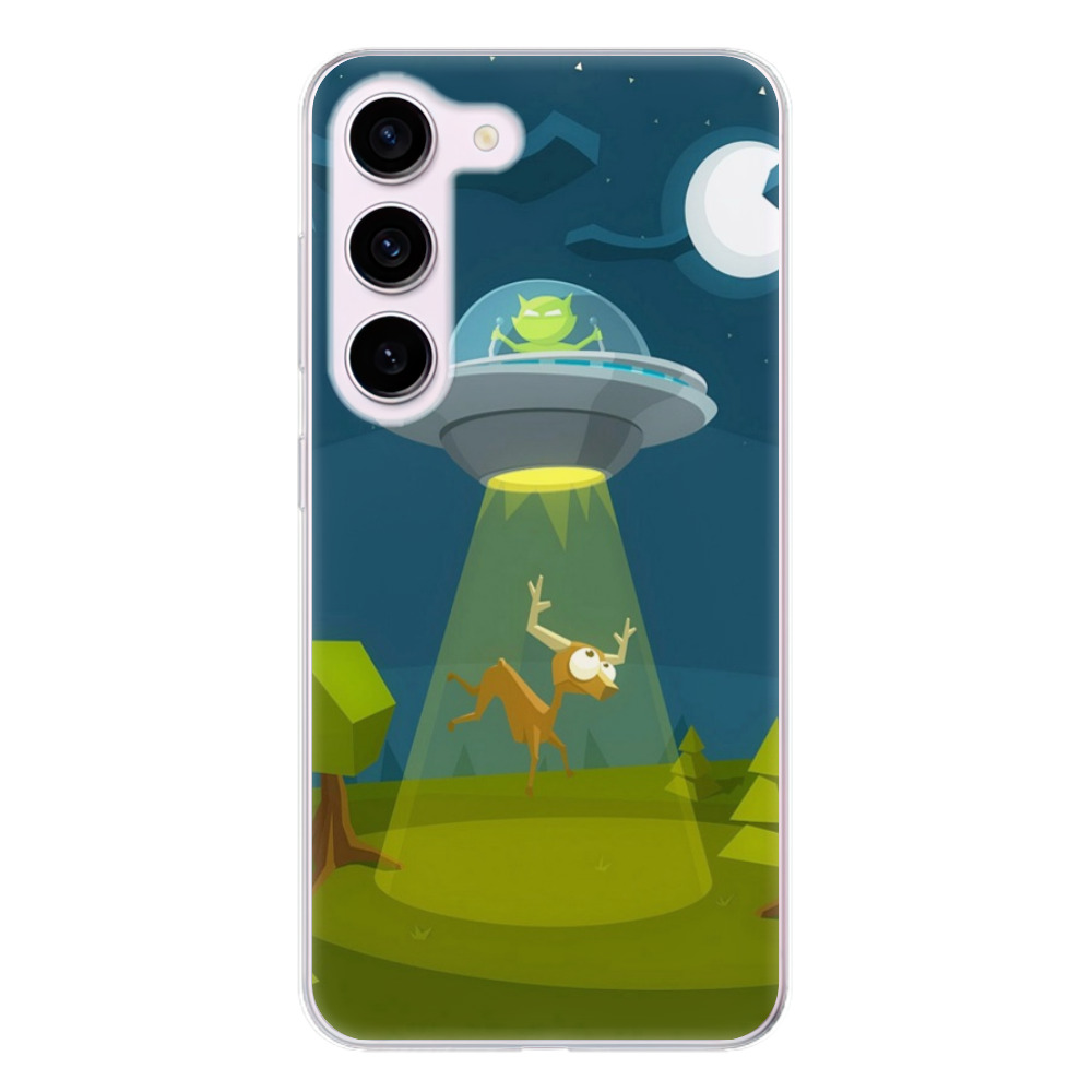 Odolné silikónové puzdro iSaprio - Alien 01 - Samsung Galaxy S23 5G