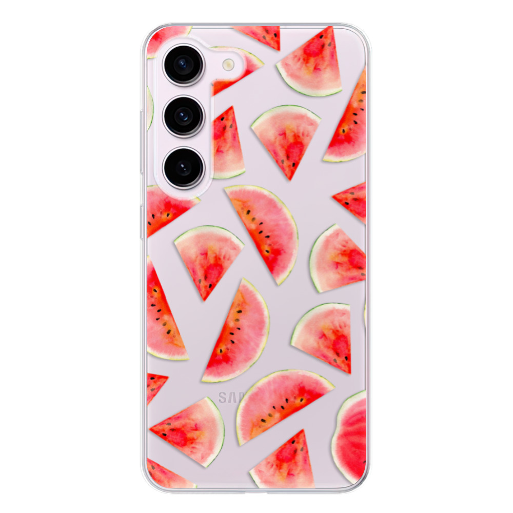 Odolné silikónové puzdro iSaprio - Melon Pattern 02 - Samsung Galaxy S23 5G