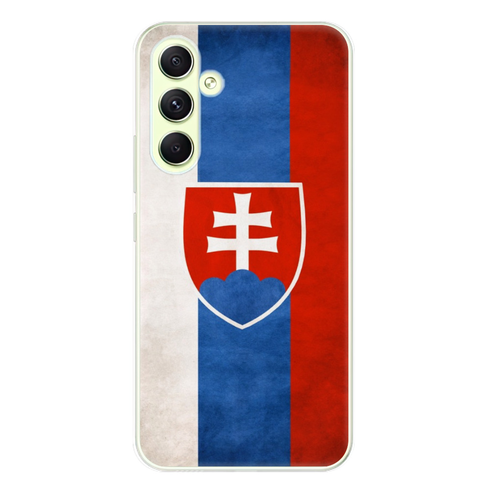 Odolné silikónové puzdro iSaprio - Slovakia Flag - Samsung Galaxy A54 5G