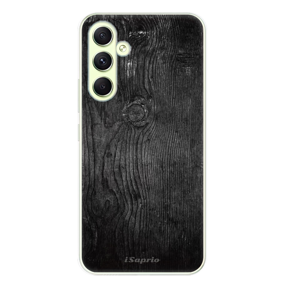 Odolné silikónové puzdro iSaprio - Black Wood 13 - Samsung Galaxy A54 5G