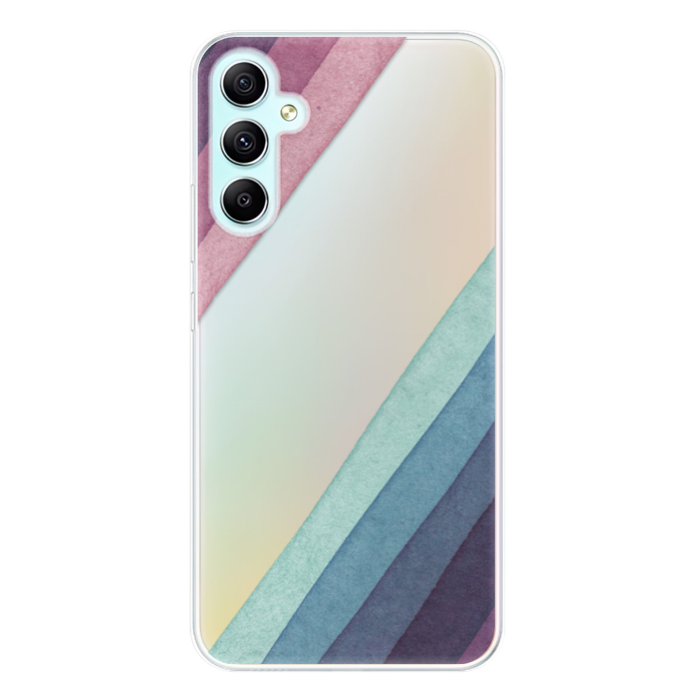Odolné silikónové puzdro iSaprio - Glitter Stripes 01 - Samsung Galaxy A34 5G