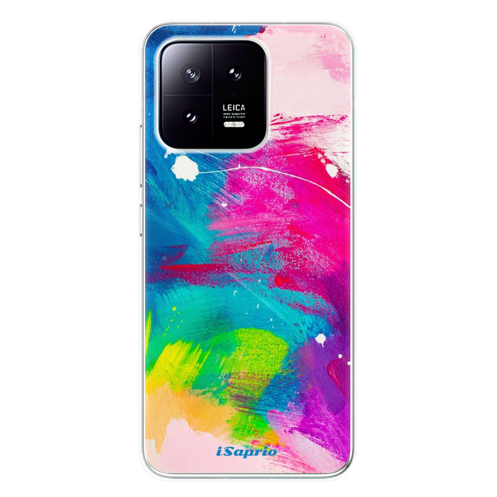 Odolné silikónové puzdro iSaprio - Abstract Paint 03 - Xiaomi 13