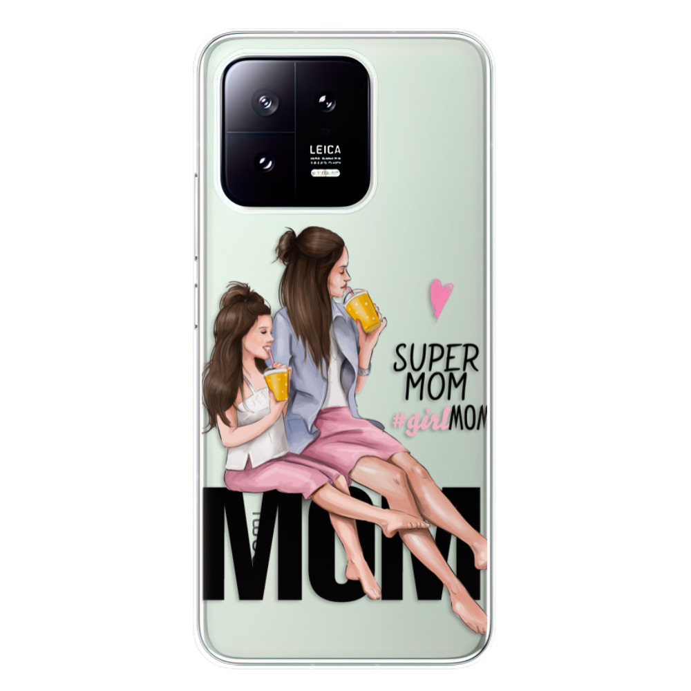 Odolné silikónové puzdro iSaprio - Milk Shake - Brunette - Xiaomi 13