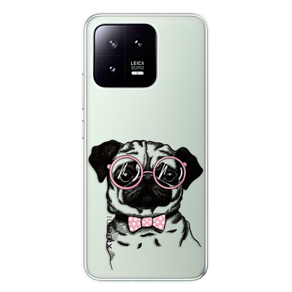 Odolné silikónové puzdro iSaprio - The Pug - Xiaomi 13