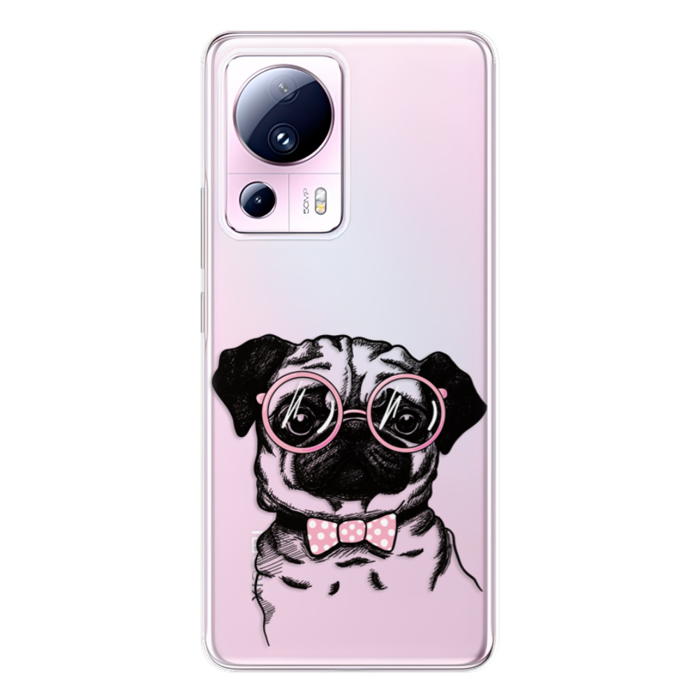 Odolné silikónové puzdro iSaprio - The Pug - Xiaomi 13 Lite
