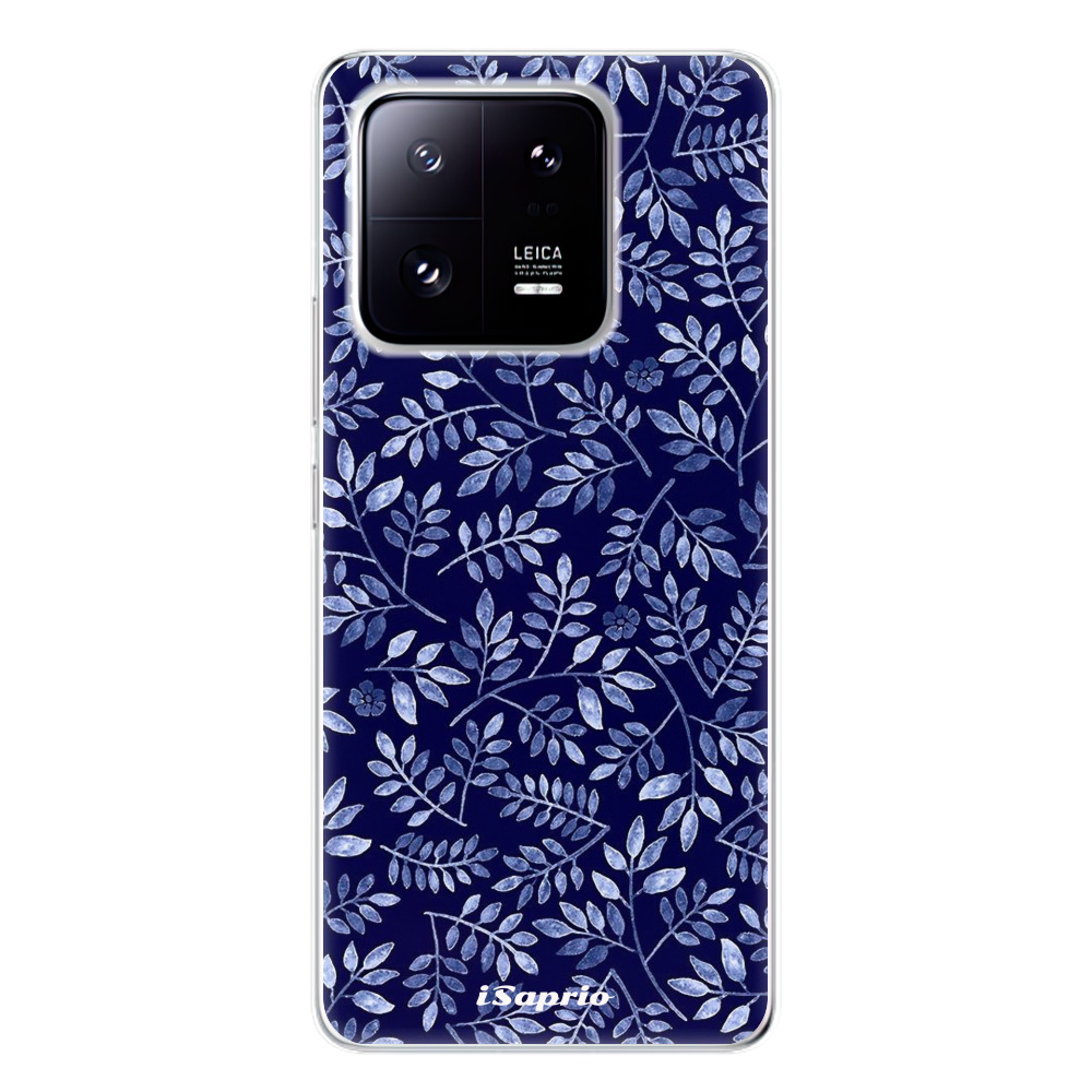 Odolné silikónové puzdro iSaprio - Blue Leaves 05 - Xiaomi 13 Pro