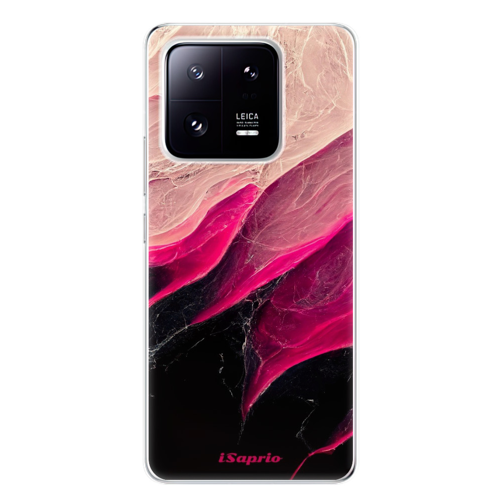 Odolné silikónové puzdro iSaprio - Black and Pink - Xiaomi 13 Pro
