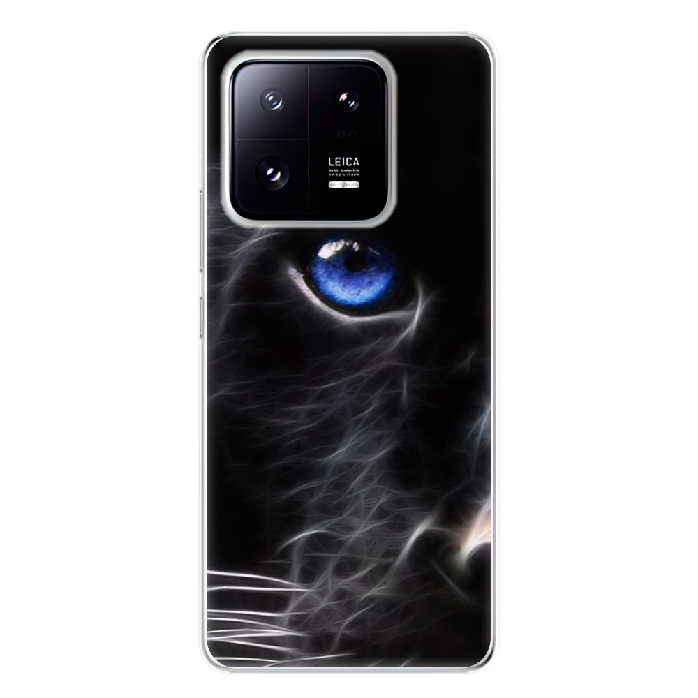 Odolné silikónové puzdro iSaprio - Black Puma - Xiaomi 13 Pro