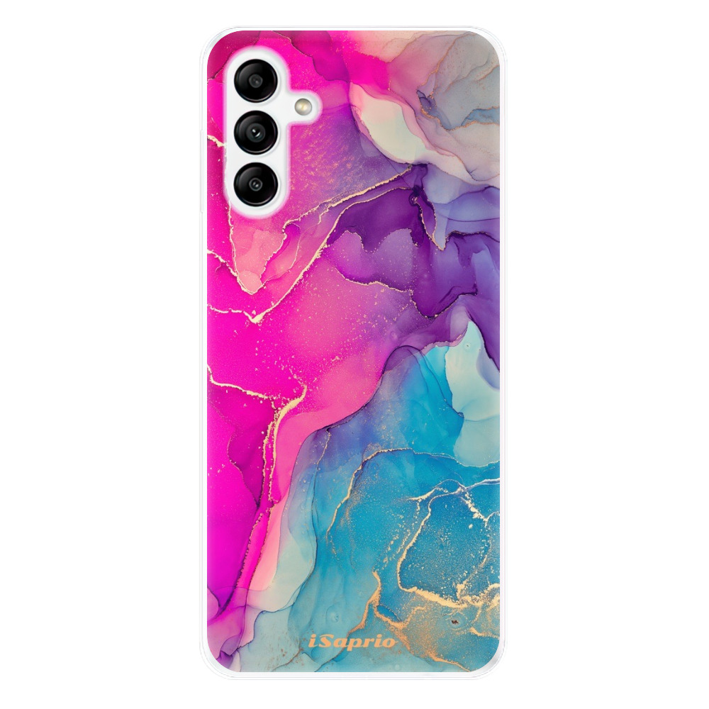 Odolné silikónové puzdro iSaprio - Purple Ink - Samsung Galaxy A04s