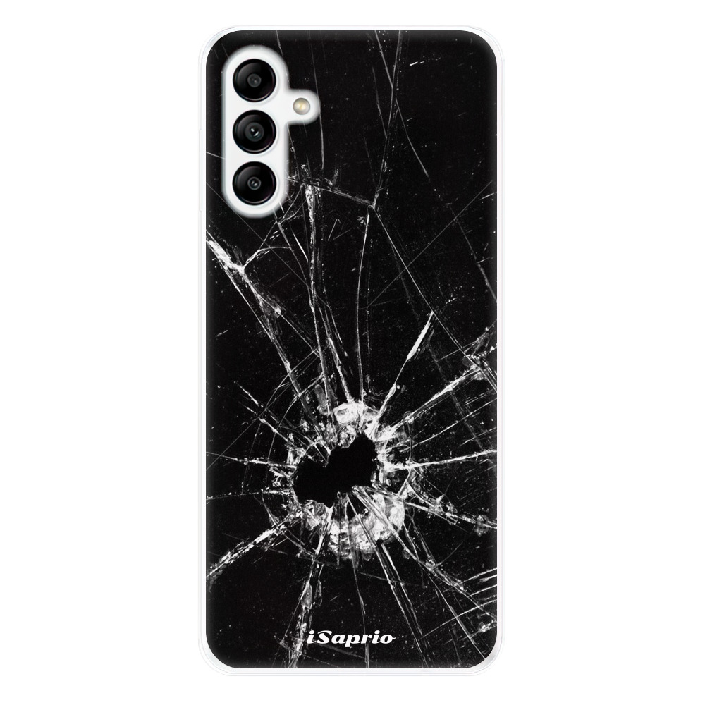Odolné silikónové puzdro iSaprio - Broken Glass 10 - Samsung Galaxy A04s