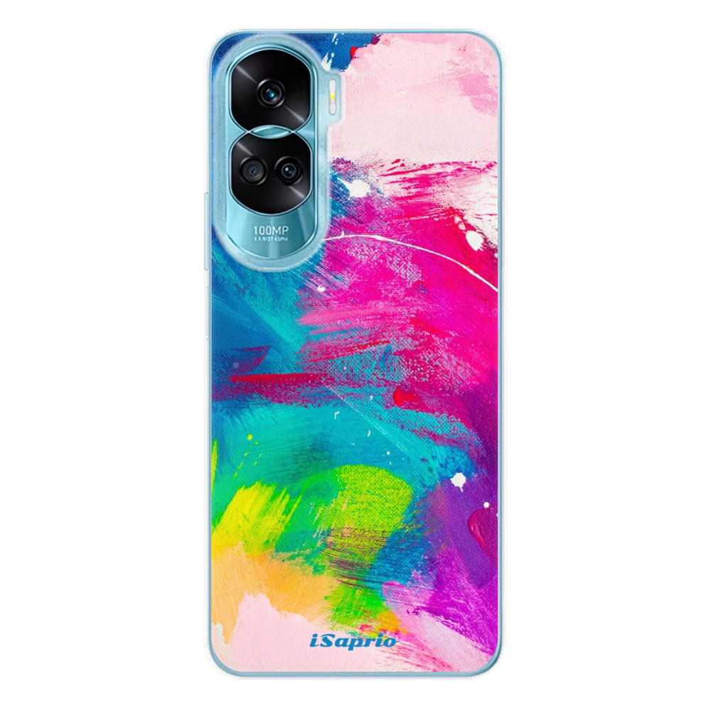 Odolné silikónové puzdro iSaprio - Abstract Paint 03 - Honor 90 Lite 5G