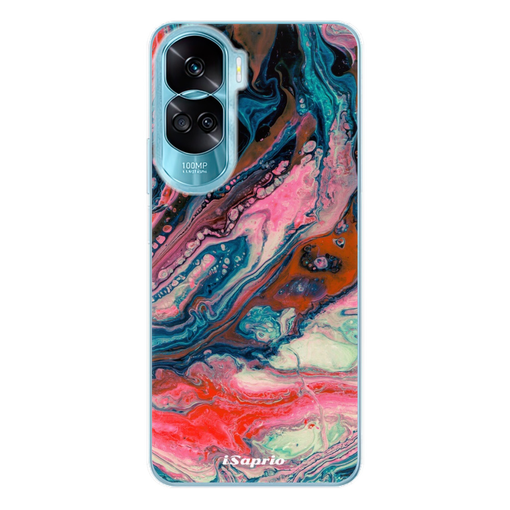 Odolné silikónové puzdro iSaprio - Abstract Paint 01 - Honor 90 Lite 5G