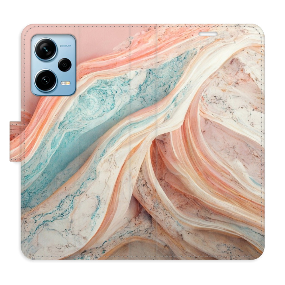 Flipové puzdro iSaprio - Colour Marble - Xiaomi Redmi Note 12 Pro+ 5G