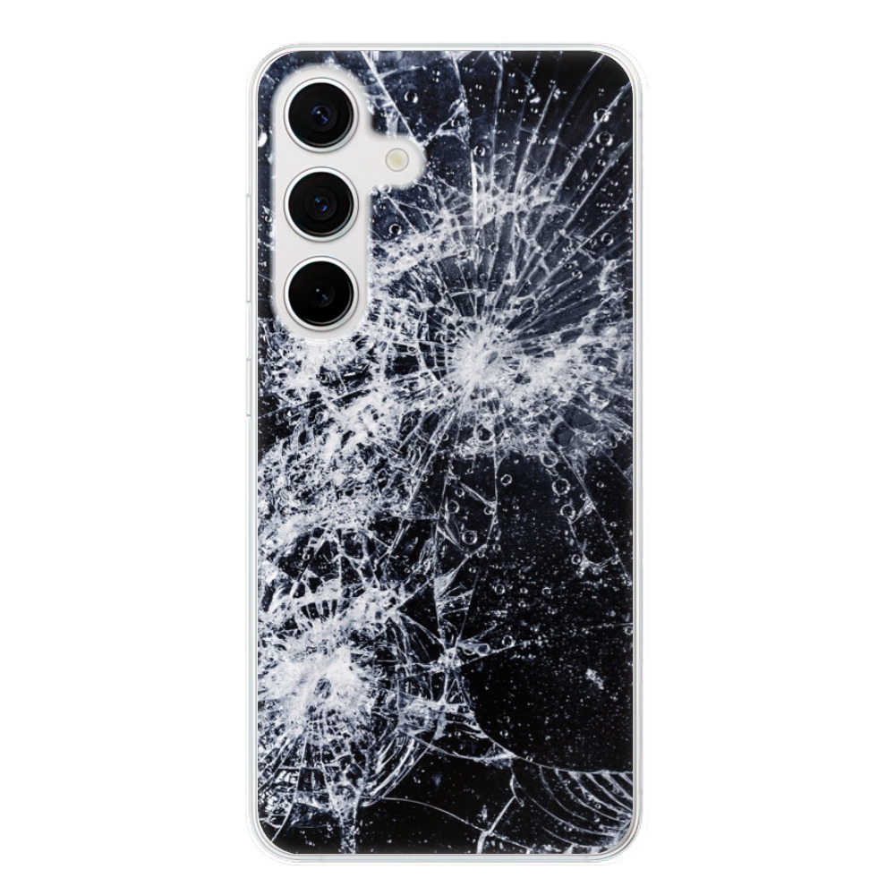 Odolné silikónové puzdro iSaprio - Cracked - Samsung Galaxy S24
