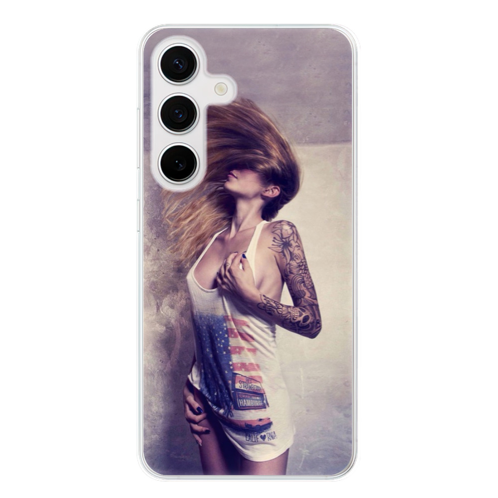 Odolné silikónové puzdro iSaprio - Girl 01 - Samsung Galaxy S24