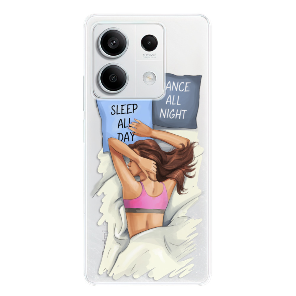 Odolné silikónové puzdro iSaprio - Dance and Sleep - Xiaomi Redmi Note 13 5G