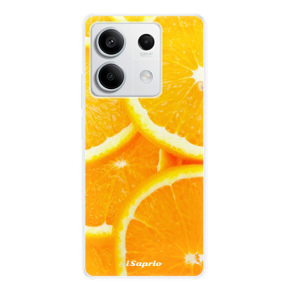 Odolné silikónové puzdro iSaprio - Orange 10 - Xiaomi Redmi Note 13 5G