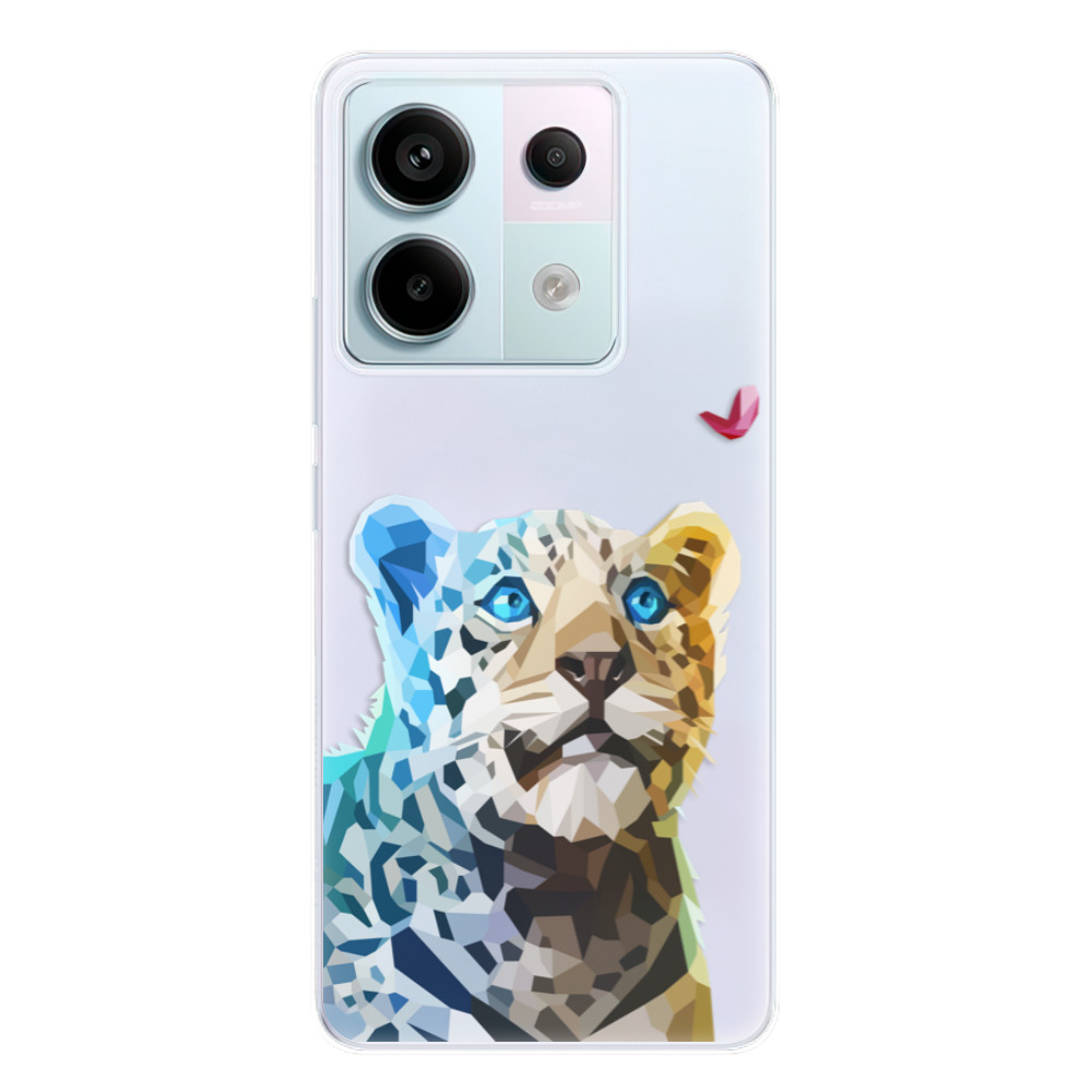 Odolné silikónové puzdro iSaprio - Leopard With Butterfly - Xiaomi Redmi Note 13 Pro 5G / Poco X6 5G