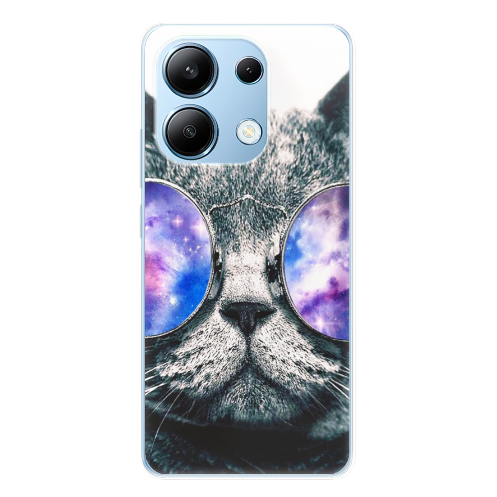 Odolné silikónové puzdro iSaprio - Galaxy Cat - Xiaomi Redmi Note 13