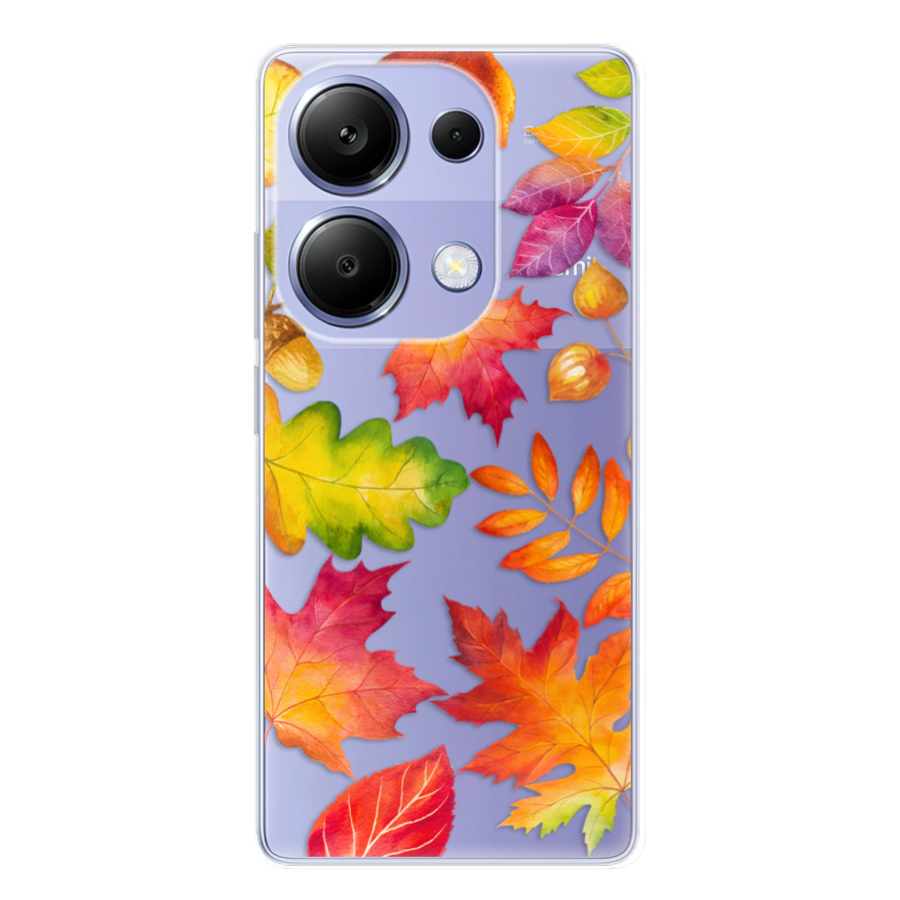 Odolné silikónové puzdro iSaprio - Autumn Leaves 01 - Xiaomi Redmi Note 13 Pro