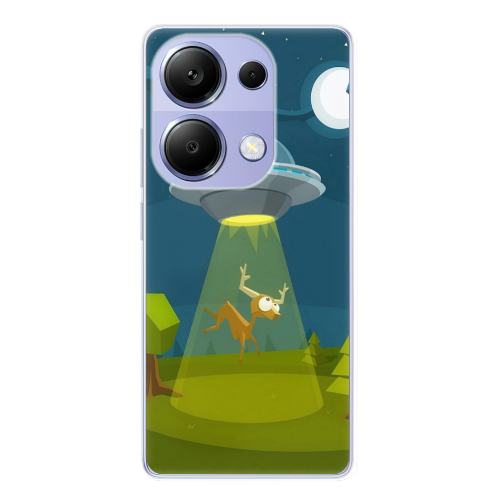 Odolné silikónové puzdro iSaprio - Alien 01 - Xiaomi Redmi Note 13 Pro