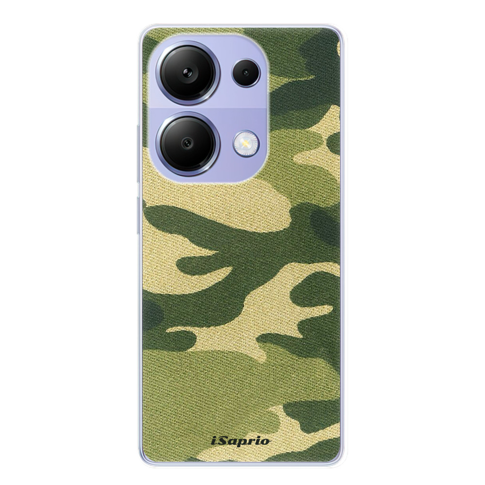 Odolné silikónové puzdro iSaprio - Green Camuflage 01 - Xiaomi Redmi Note 13 Pro