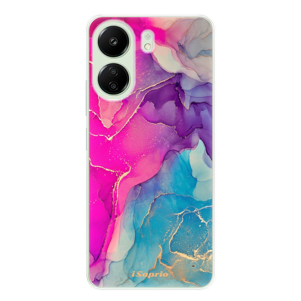 Odolné silikónové puzdro iSaprio - Purple Ink - Xiaomi Redmi 13C