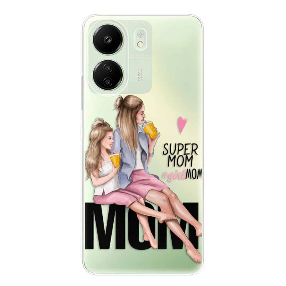 Odolné silikónové puzdro iSaprio - Milk Shake - Blond - Xiaomi Redmi 13C