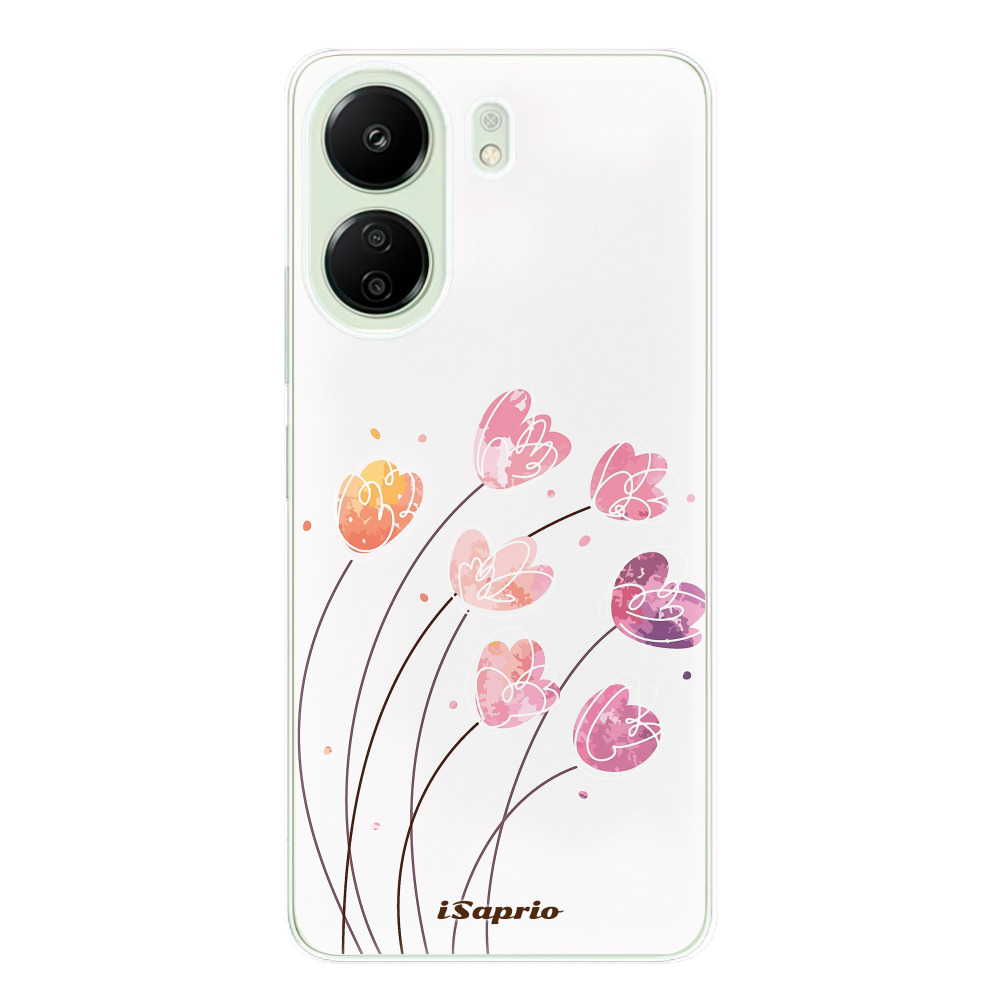 Odolné silikónové puzdro iSaprio - Flowers 14 - Xiaomi Redmi 13C