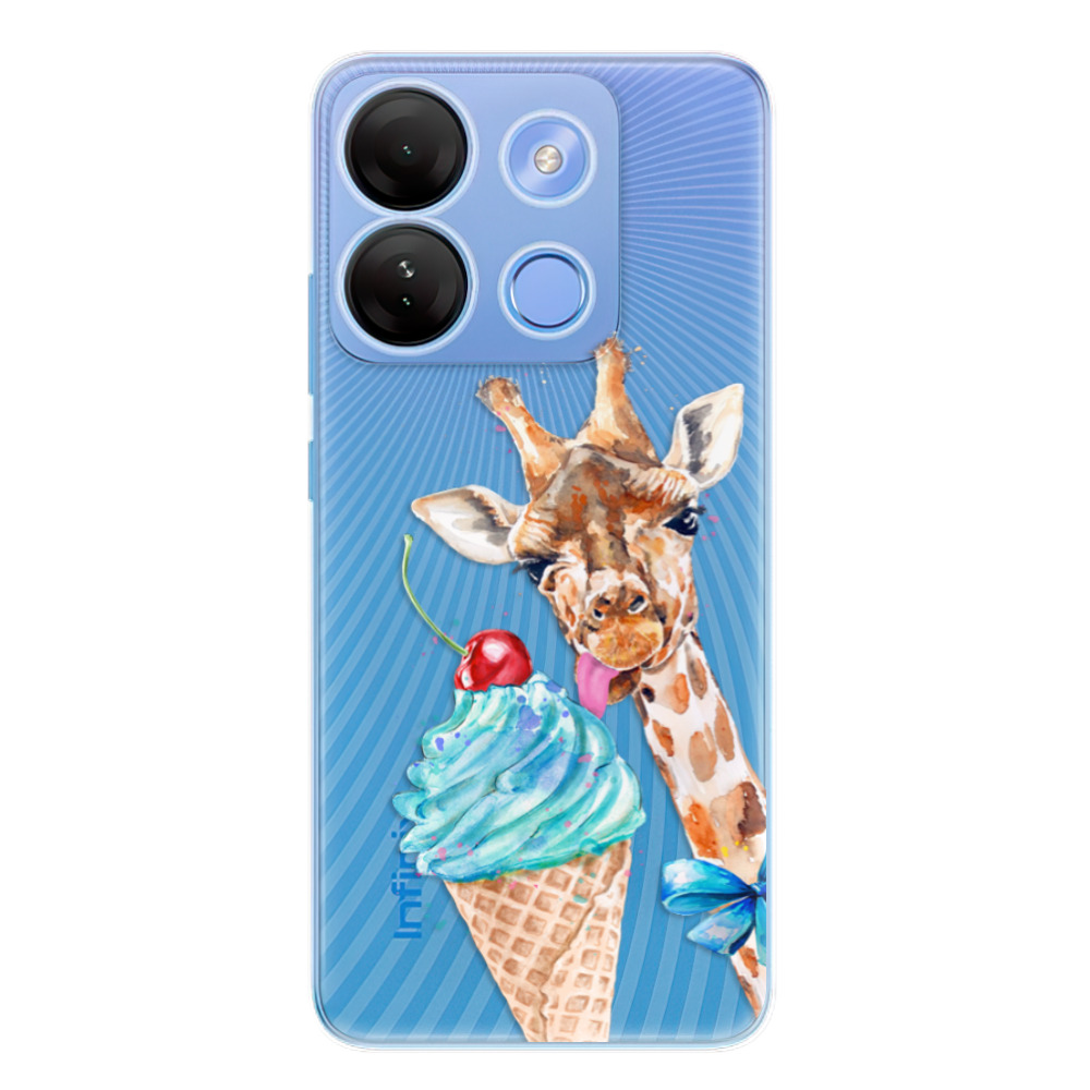 Odolné silikónové puzdro iSaprio - Love Ice-Cream - Infinix Smart 7