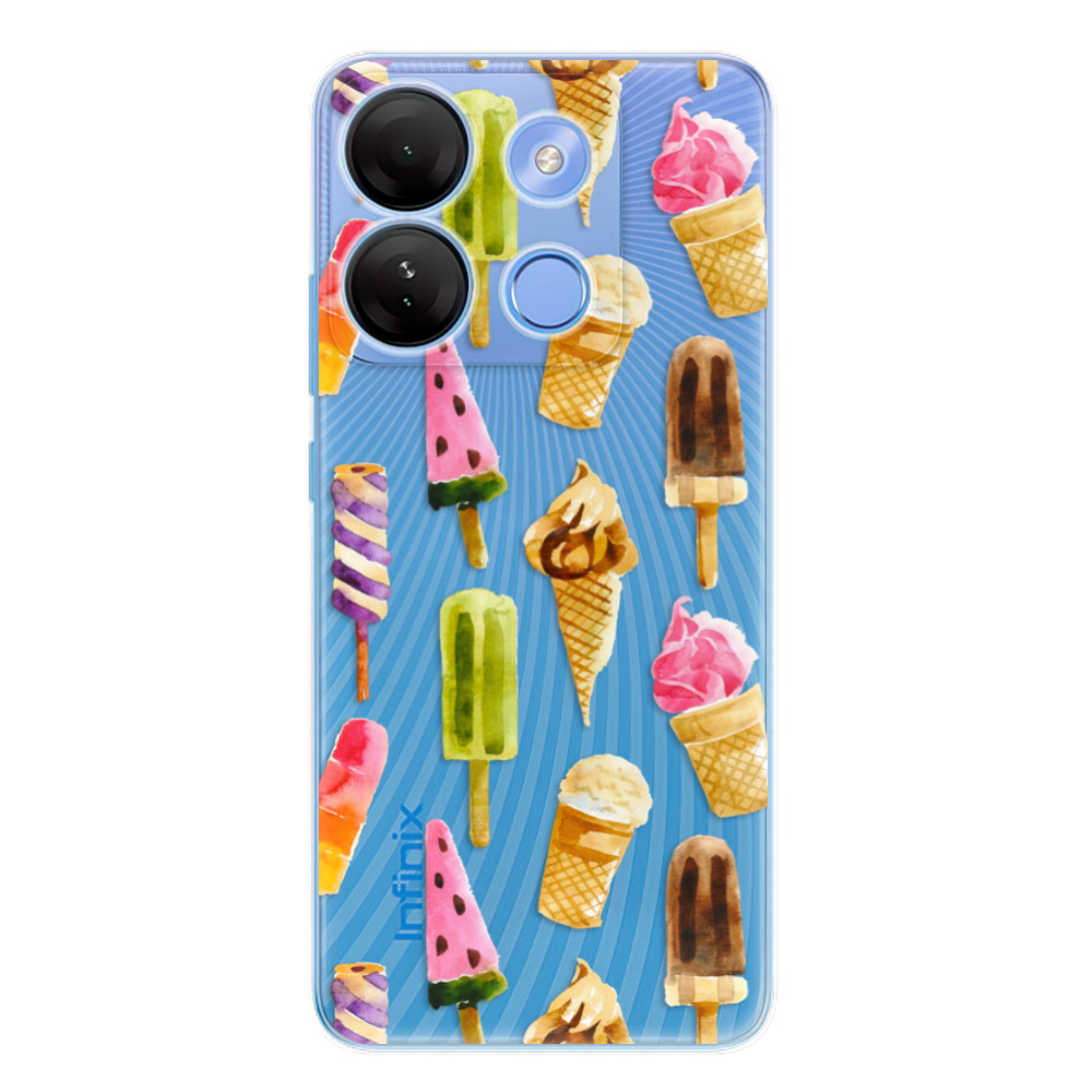 Odolné silikónové puzdro iSaprio - Ice Cream - Infinix Smart 7
