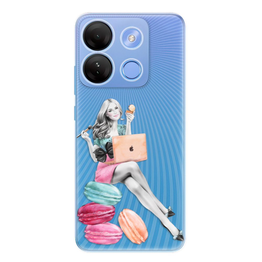 Odolné silikónové puzdro iSaprio - Girl Boss - Infinix Smart 7