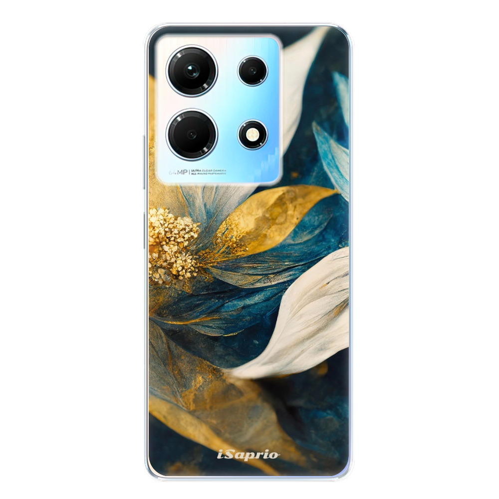 Odolné silikónové puzdro iSaprio - Gold Petals - Infinix Note 30