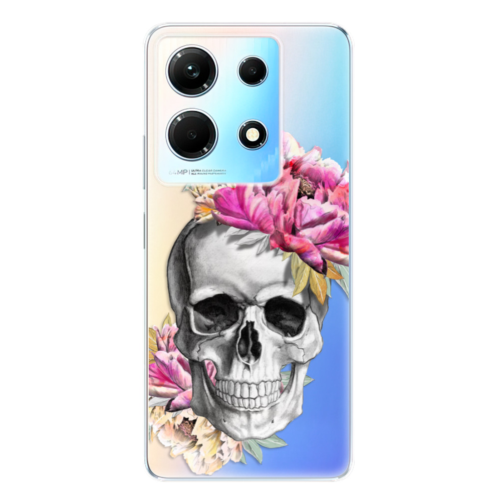 Odolné silikónové puzdro iSaprio - Pretty Skull - Infinix Note 30