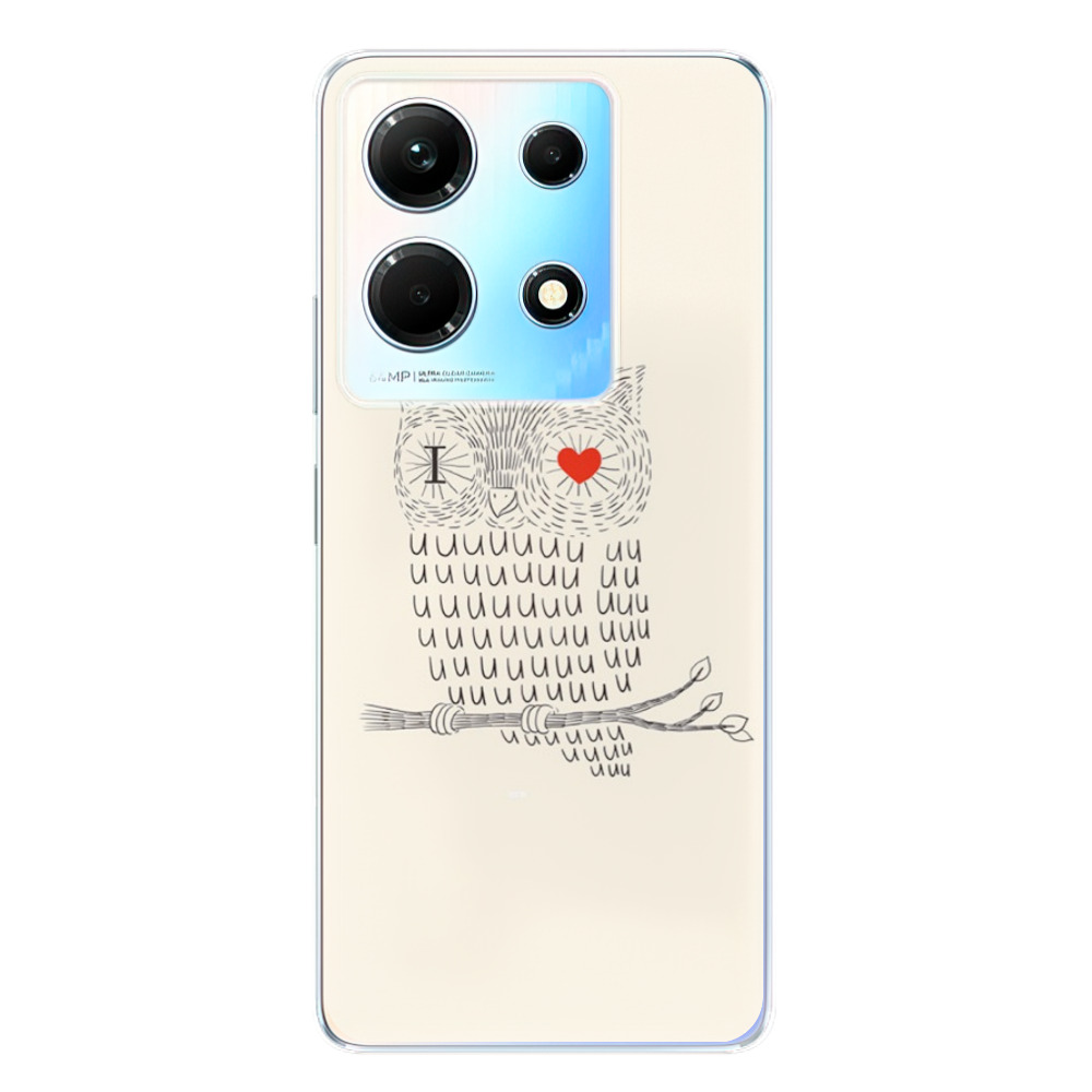 Odolné silikónové puzdro iSaprio - I Love You 01 - Infinix Note 30