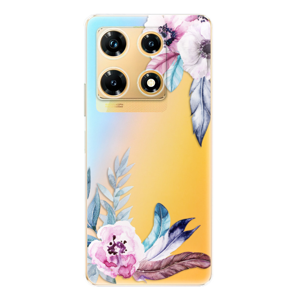 Odolné silikónové puzdro iSaprio - Flower Pattern 04 - Infinix Note 30 PRO