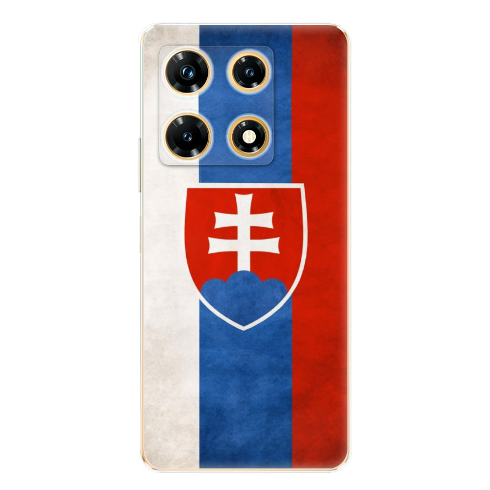 Odolné silikónové puzdro iSaprio - Slovakia Flag - Infinix Note 30 PRO