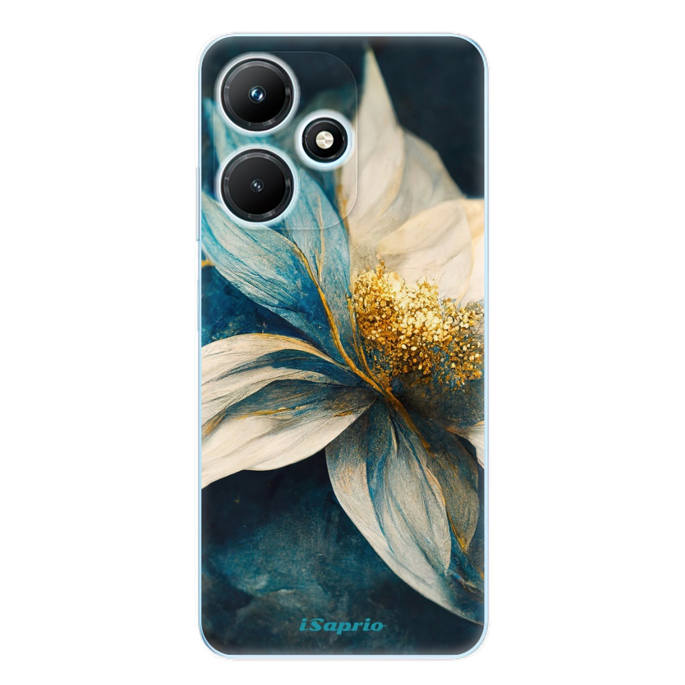 Odolné silikónové puzdro iSaprio - Blue Petals - Infinix Hot 30i