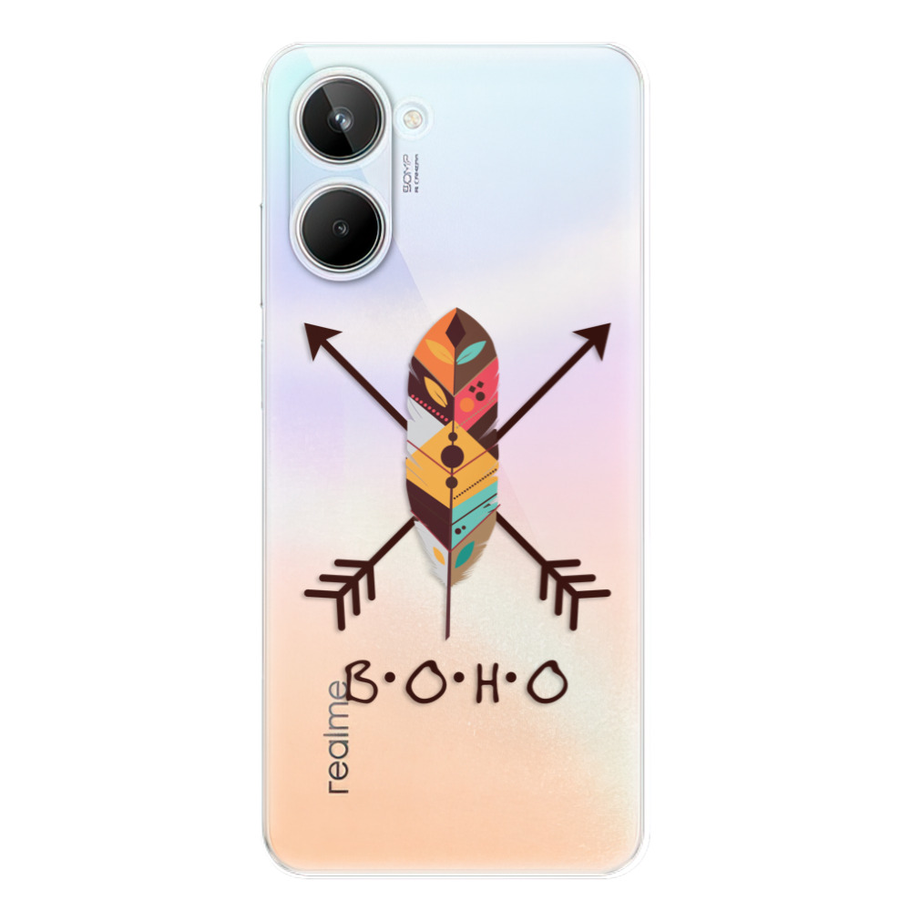 Odolné silikónové puzdro iSaprio - BOHO - Realme 10