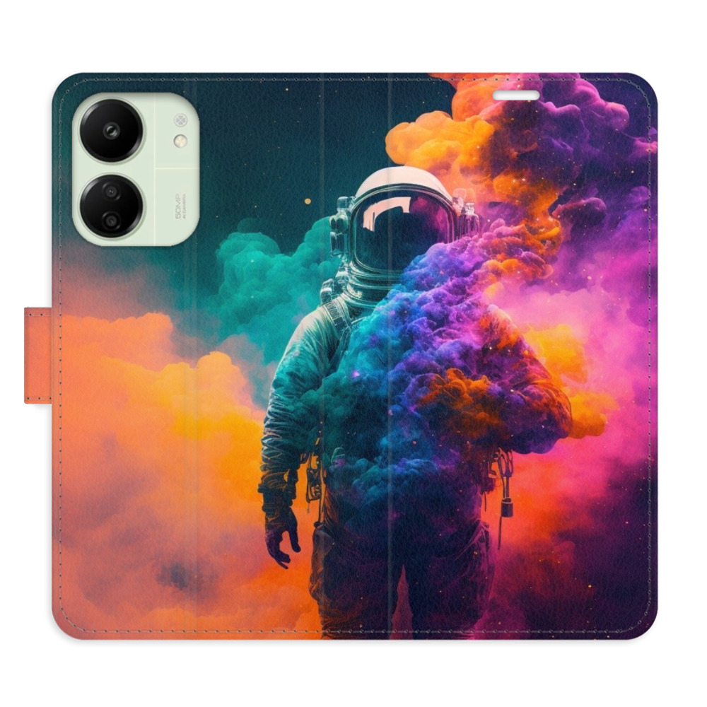 Flipové puzdro iSaprio - Astronaut in Colours 02 - Xiaomi Redmi 13C