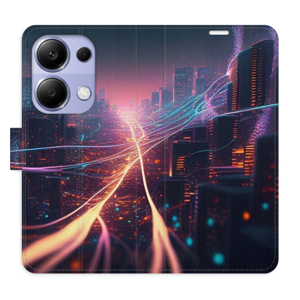 Flipové puzdro iSaprio - Modern City - Xiaomi Redmi Note 13 Pro