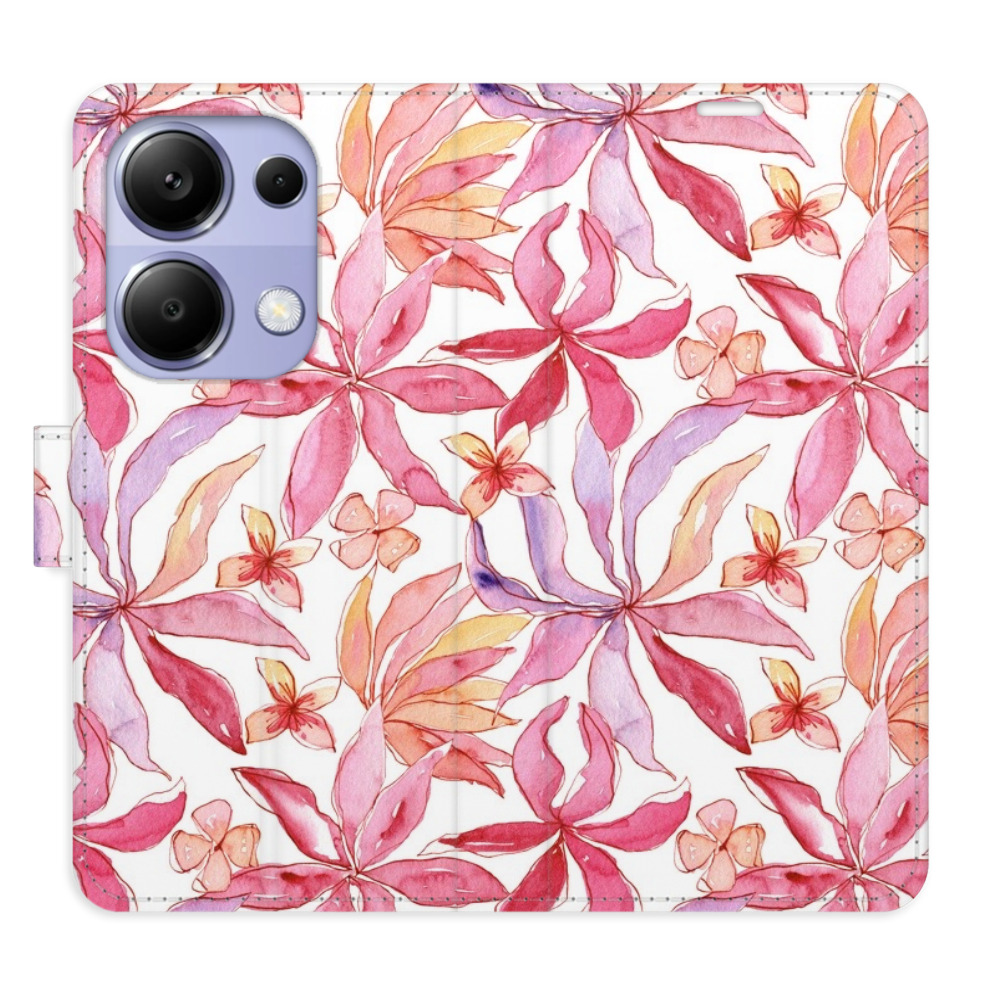 Flipové puzdro iSaprio - Flower Pattern 10 - Xiaomi Redmi Note 13 Pro