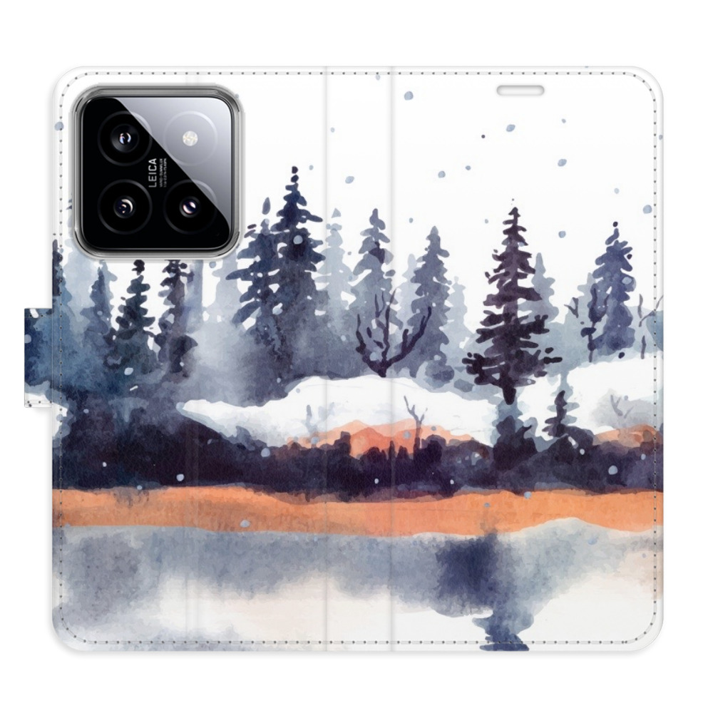 Flipové puzdro iSaprio - Winter 02 - Xiaomi 14