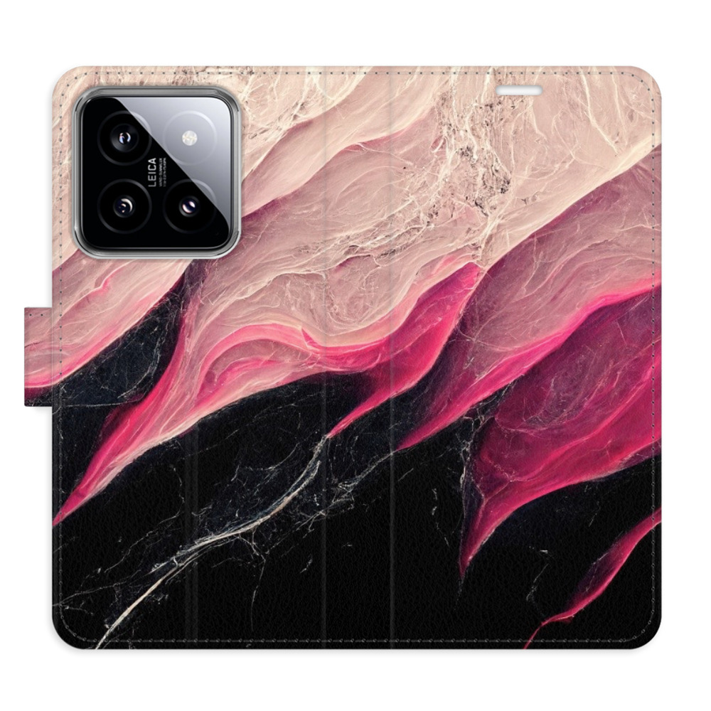 Flipové puzdro iSaprio - BlackPink Marble - Xiaomi 14