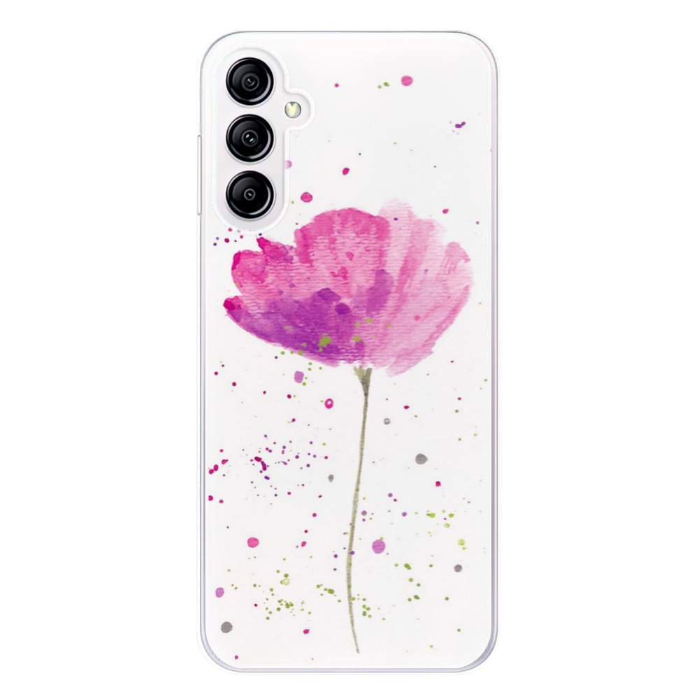 Odolné silikónové puzdro iSaprio - Poppies - Samsung Galaxy A14 / A14 5G